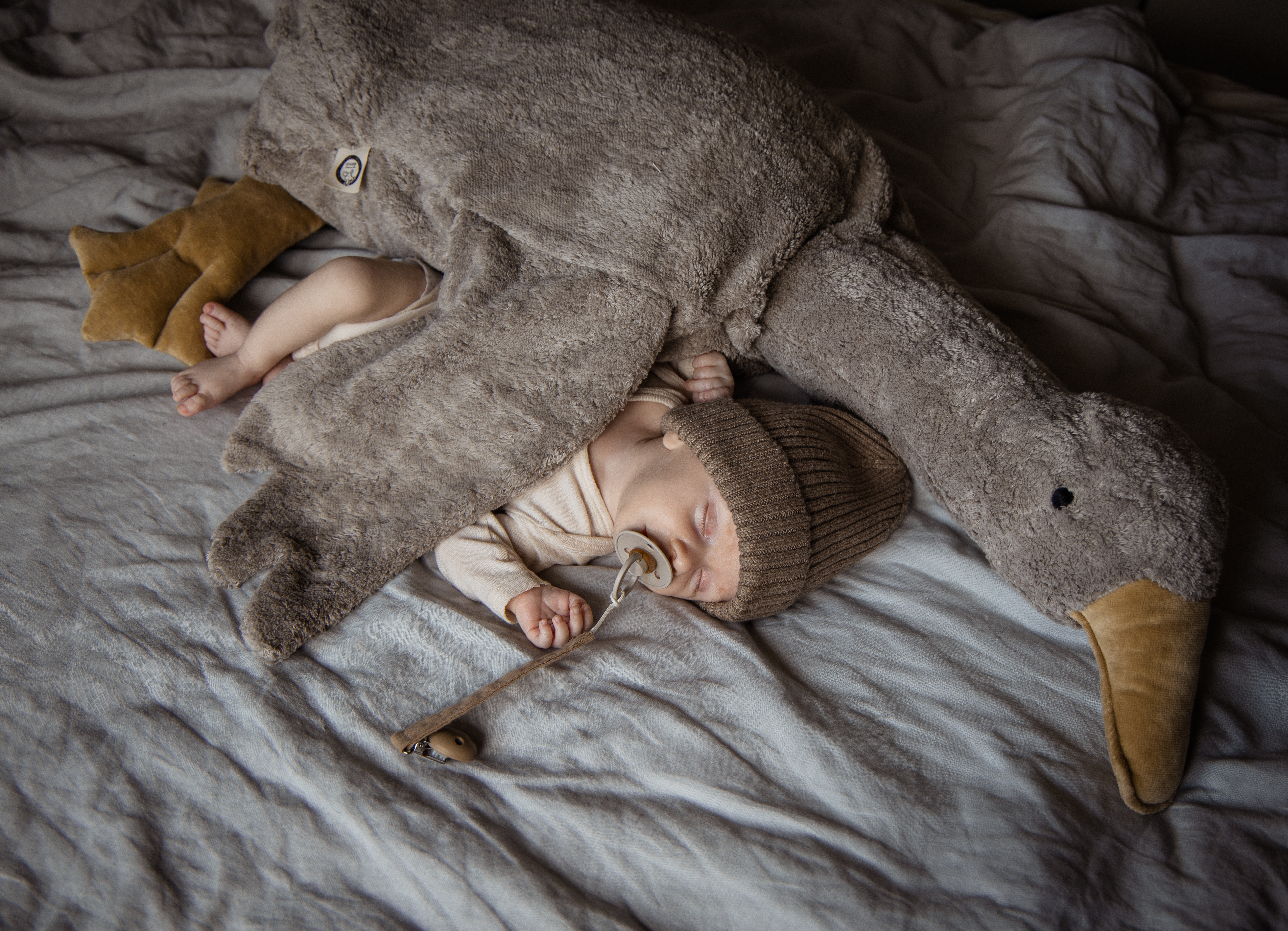 Kuscheltier Gans XL | grau Kuscheltier Gans XL | grau