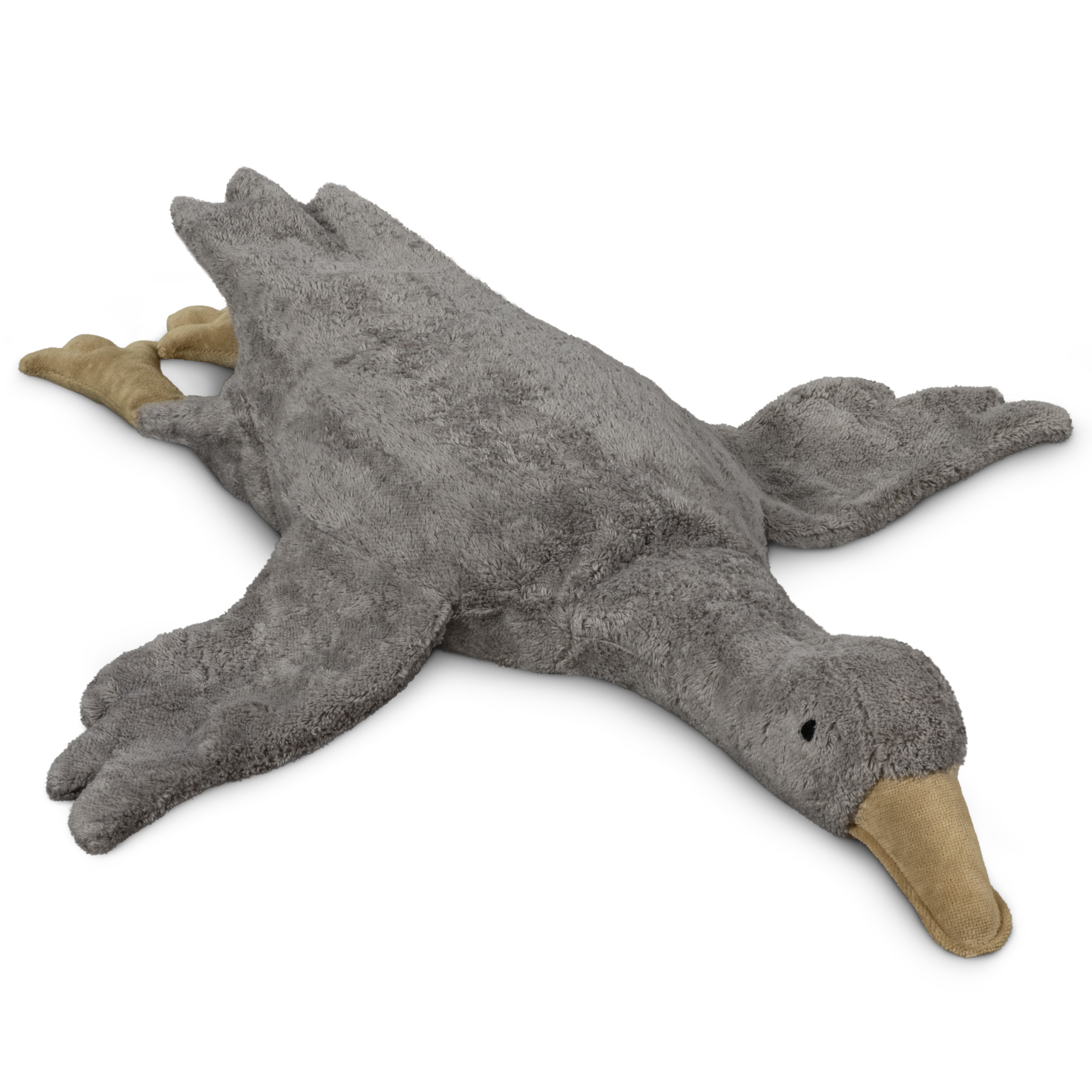Kuscheltier Gans XL | grau