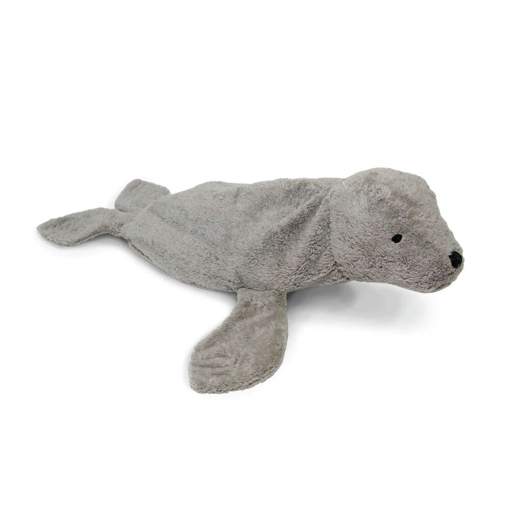 Kuscheltier Robbe groß | grau