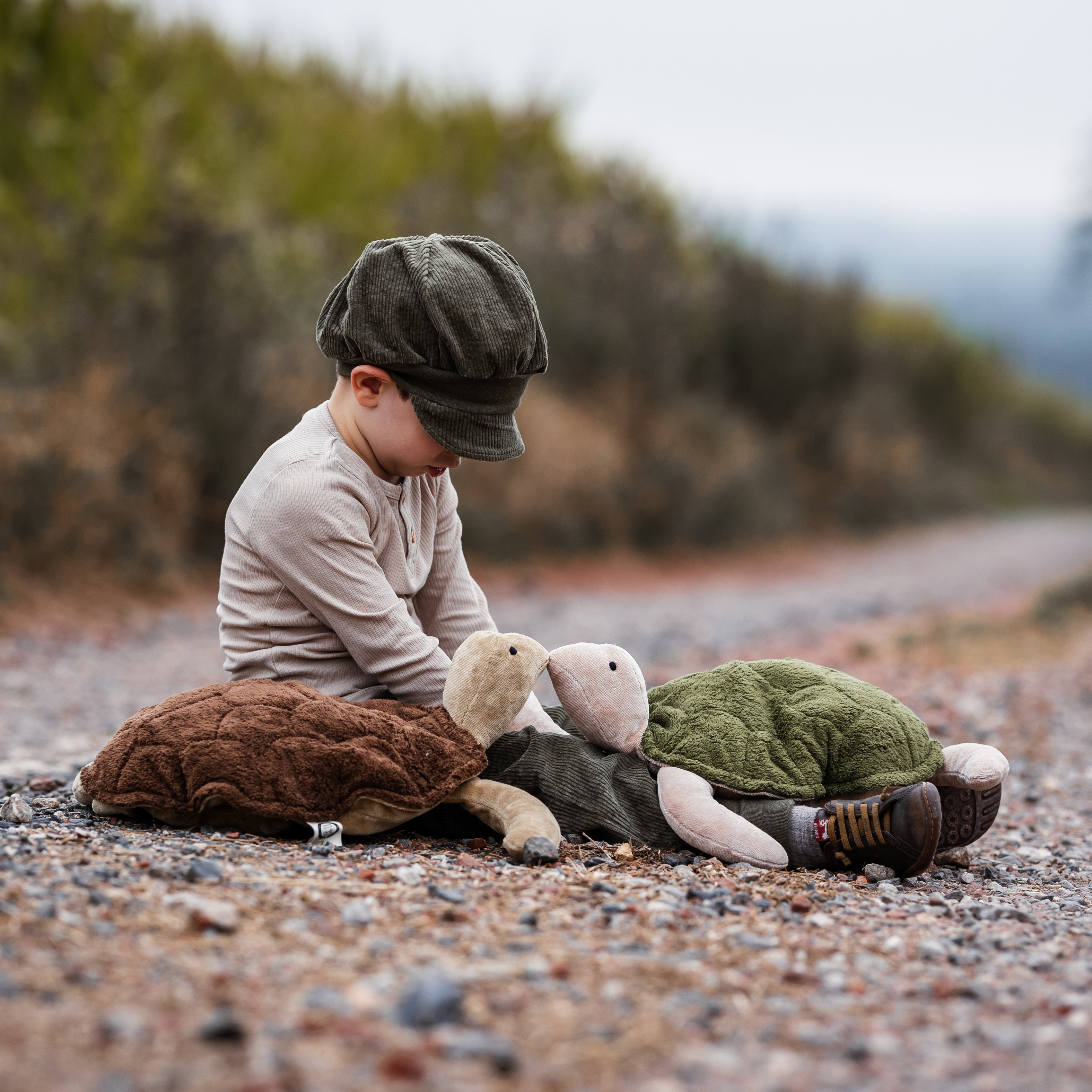 Cuddly Animal Turtle large | fir green