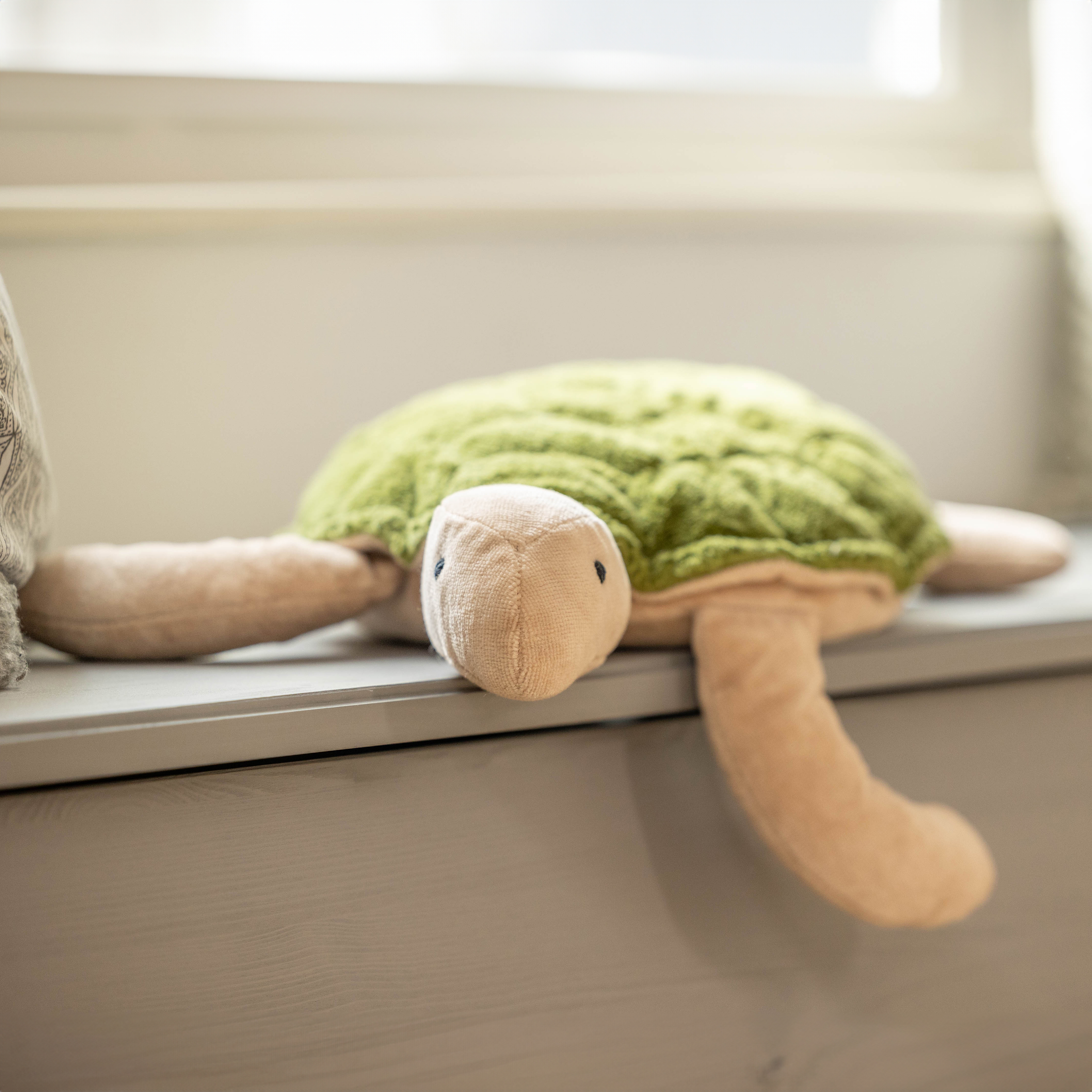 Cuddly Animal Turtle large | fir green