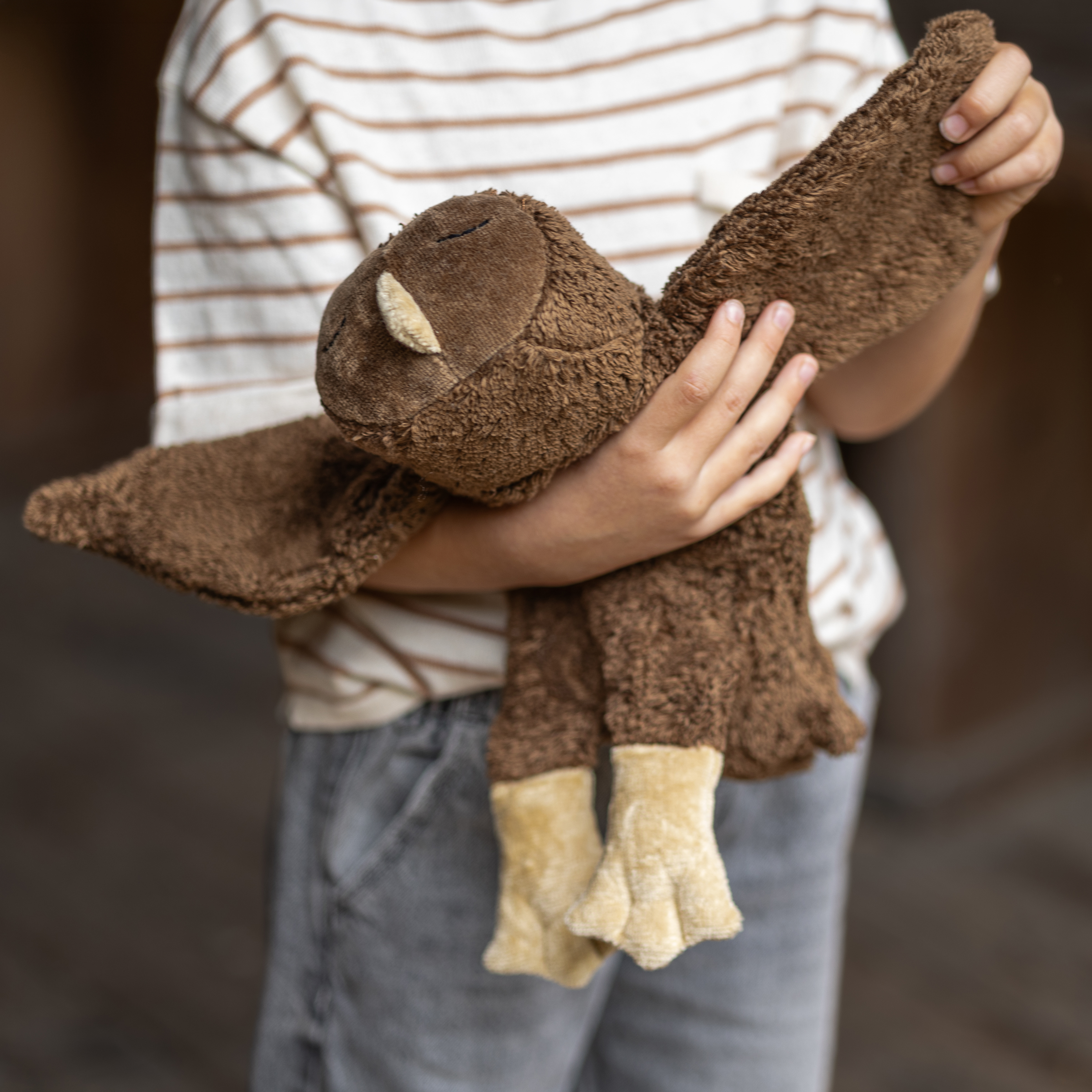 Kuscheltier Waldeule klein | braun