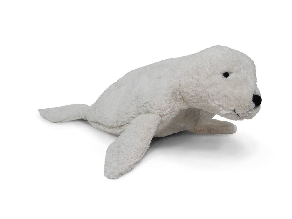 Kuscheltier Robbe klein | weiß