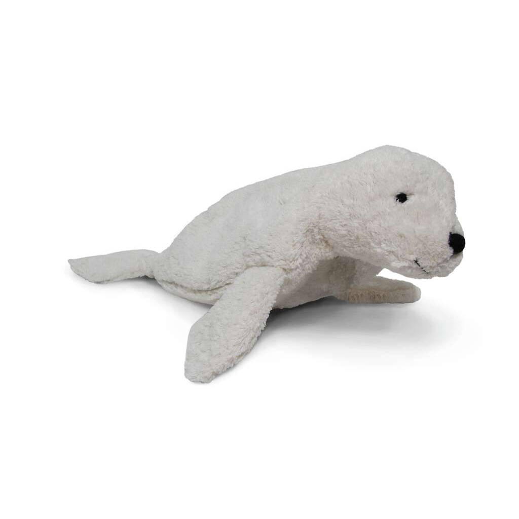 Kuscheltier Robbe klein | weiß