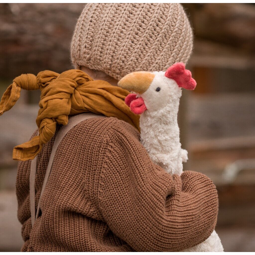 Cuddly animal Chicken small | white Cuddly animal Chicken small | white