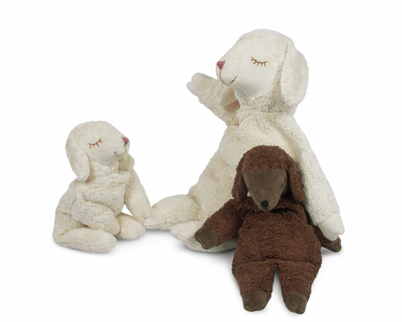 Cuddly animal Sheep large | white