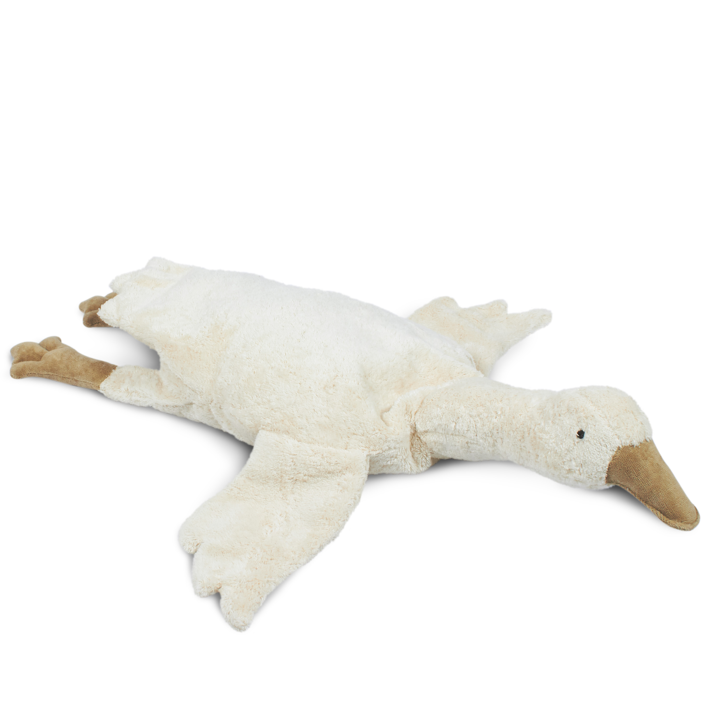 Cuddly animal Goose large | white
