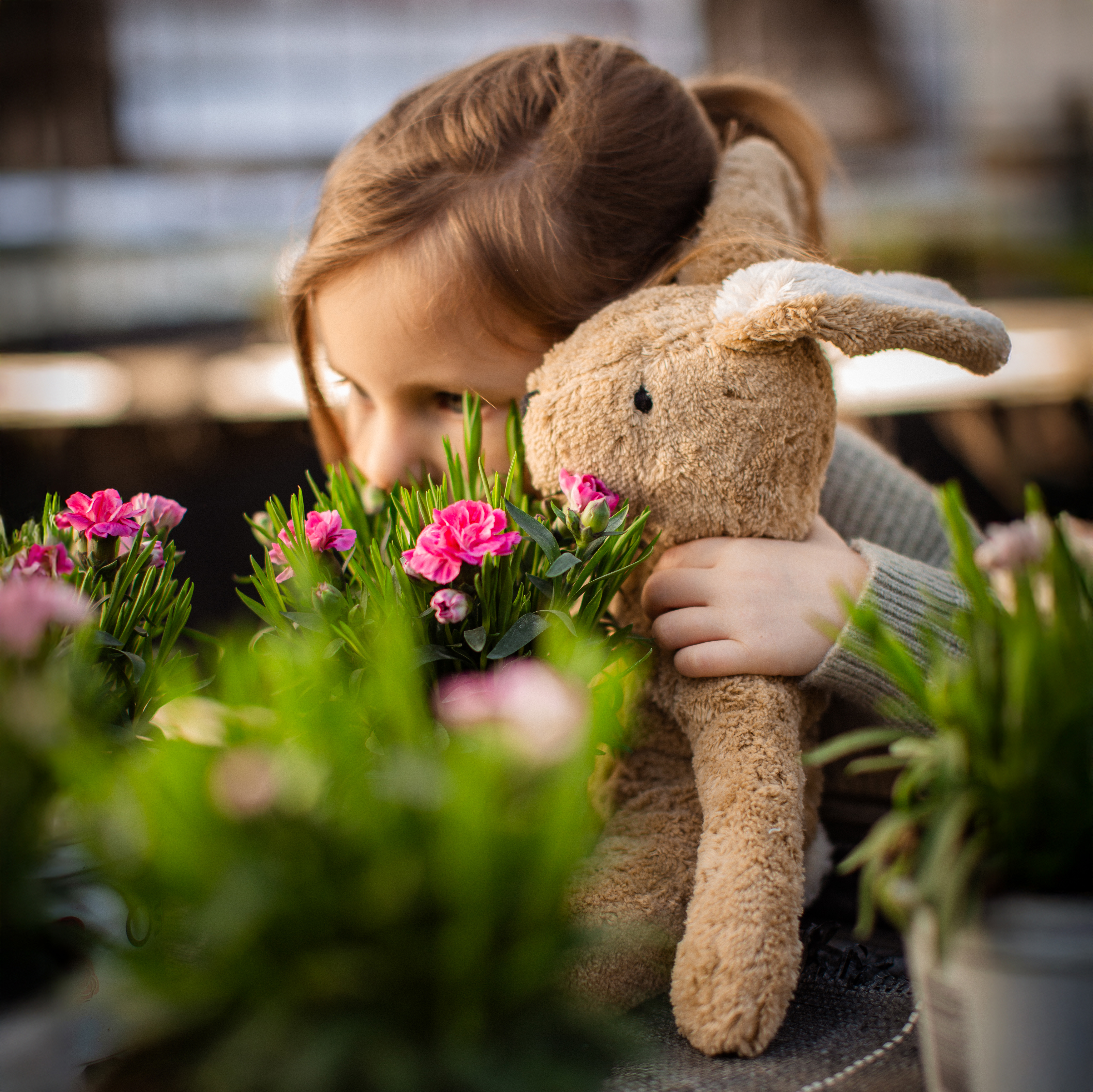 Schlenker Tierpuppe Hase, groß | beige Schlenker Tierpuppe Hase, groß | beige