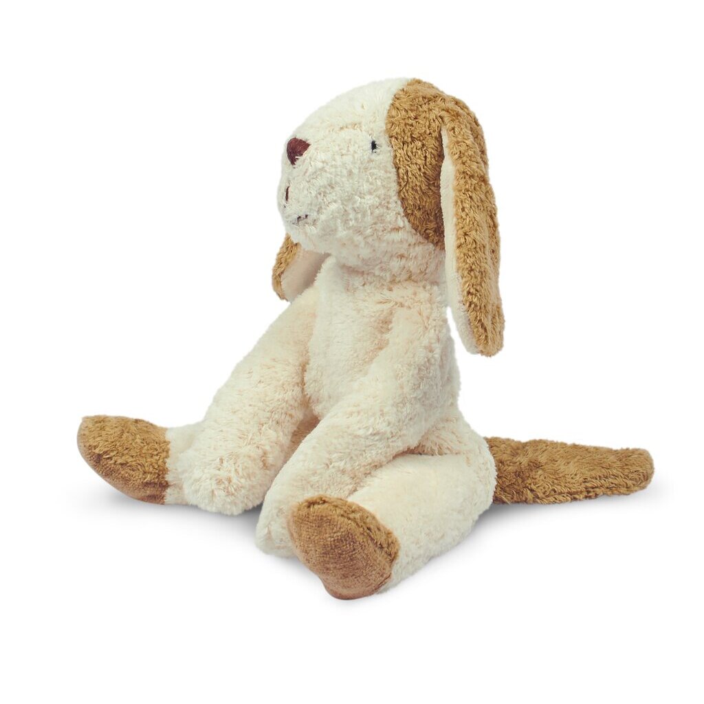 Floppy animal Dog, small| white & beige Floppy animal Dog, small| white & beige
