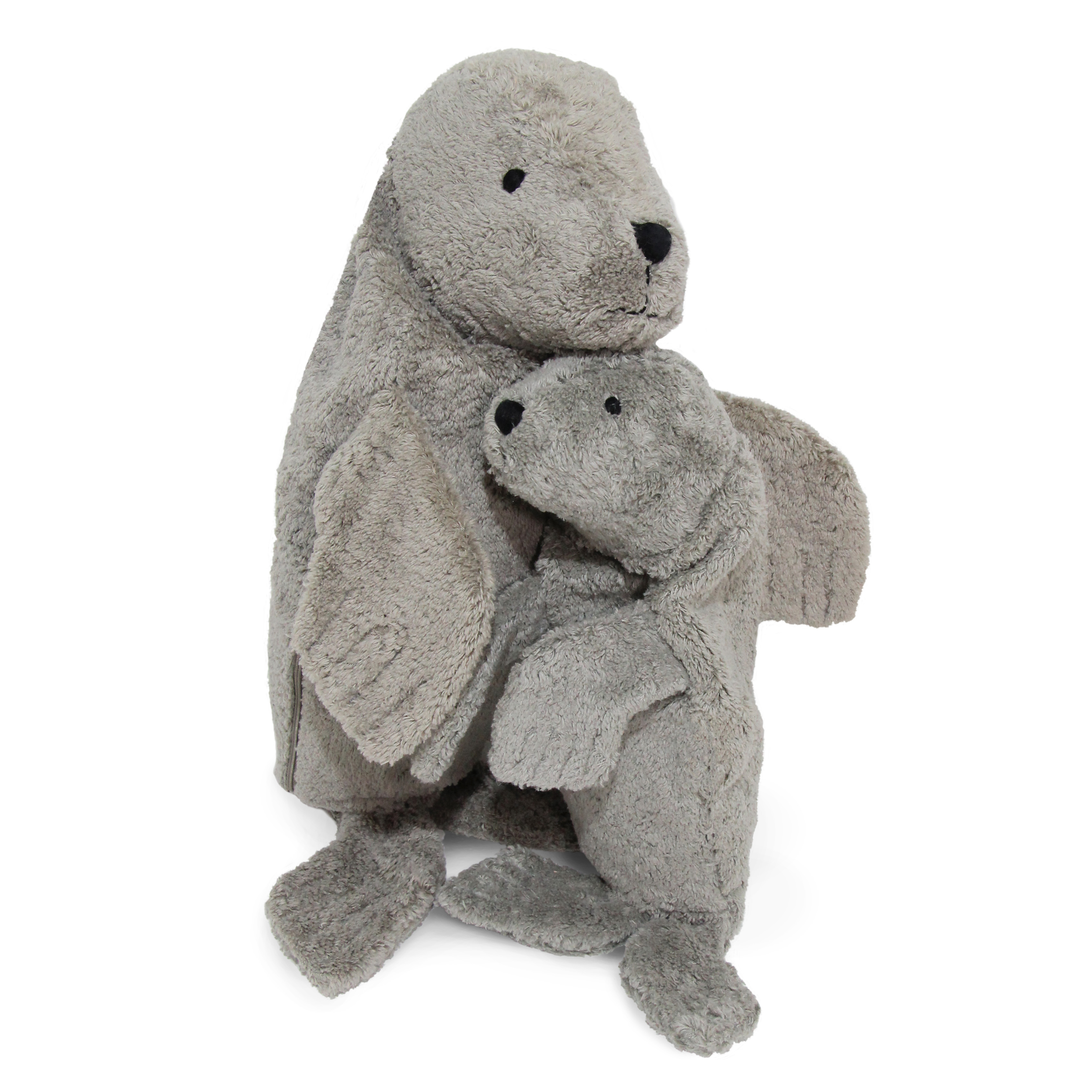 Kuscheltier Robbe klein | grau