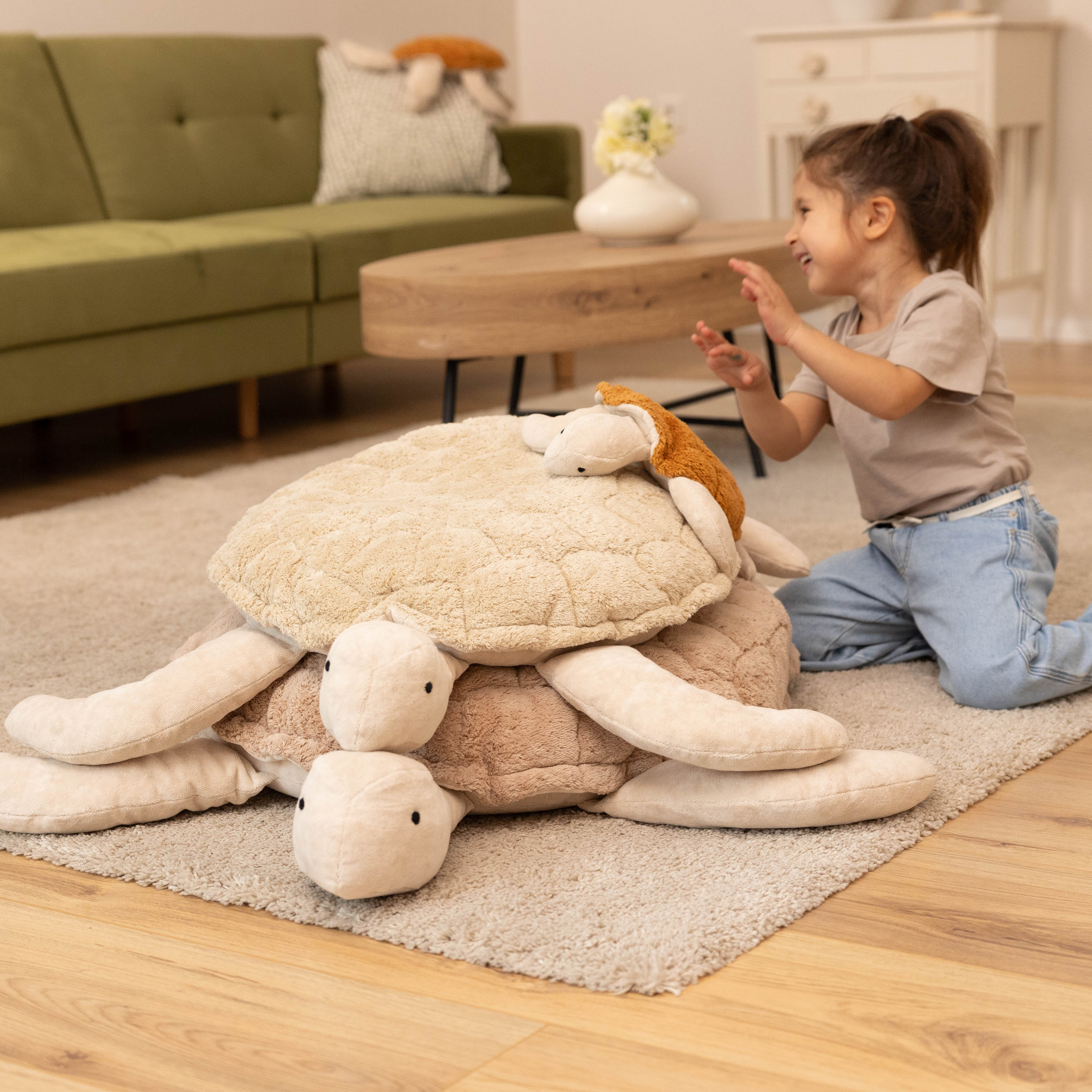 Riesenschildkröte XL | leinen