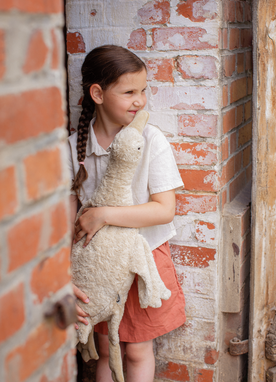 Kuscheltier Gans groß | leinen Kuscheltier Gans groß | leinen