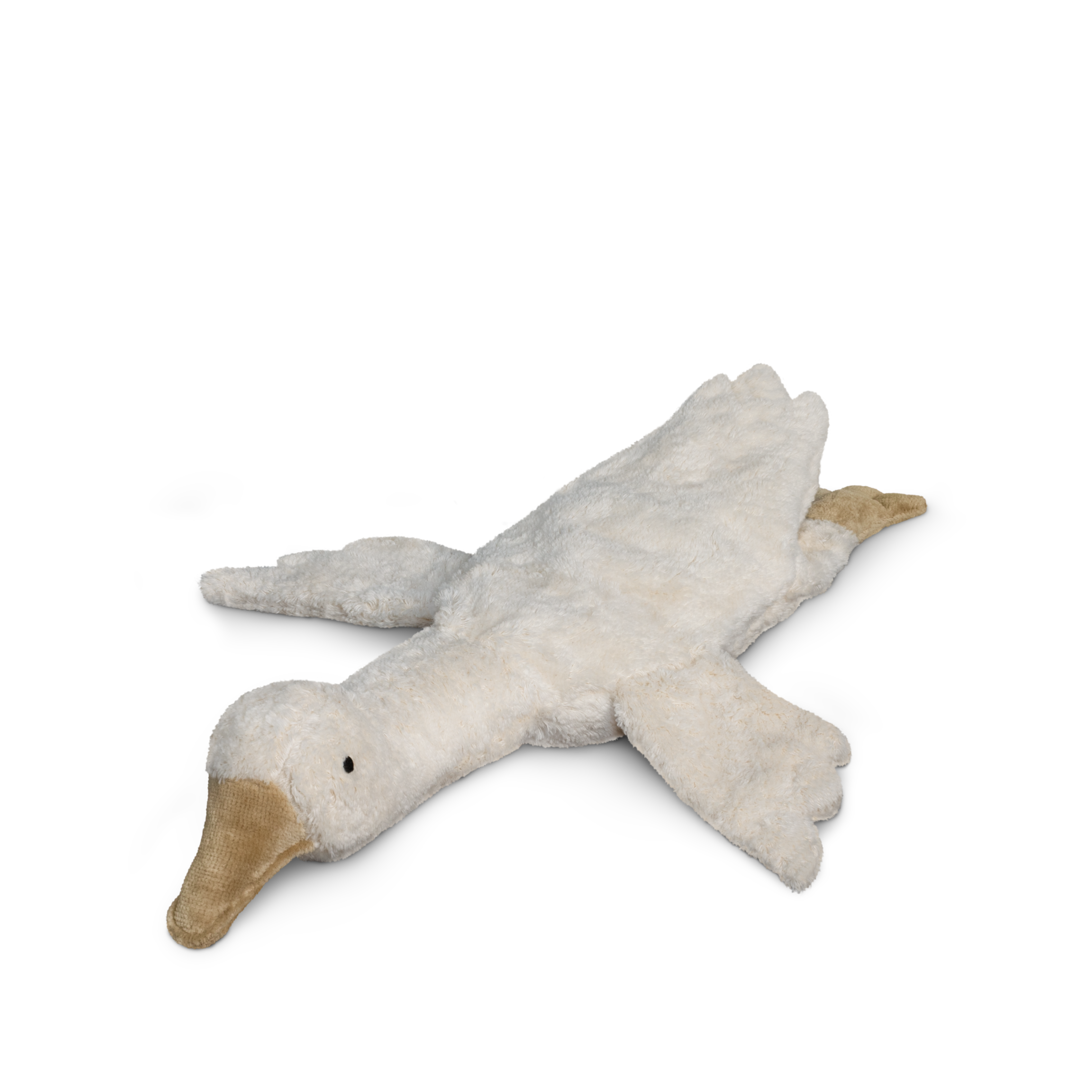 Cuddly animal Goose small | white