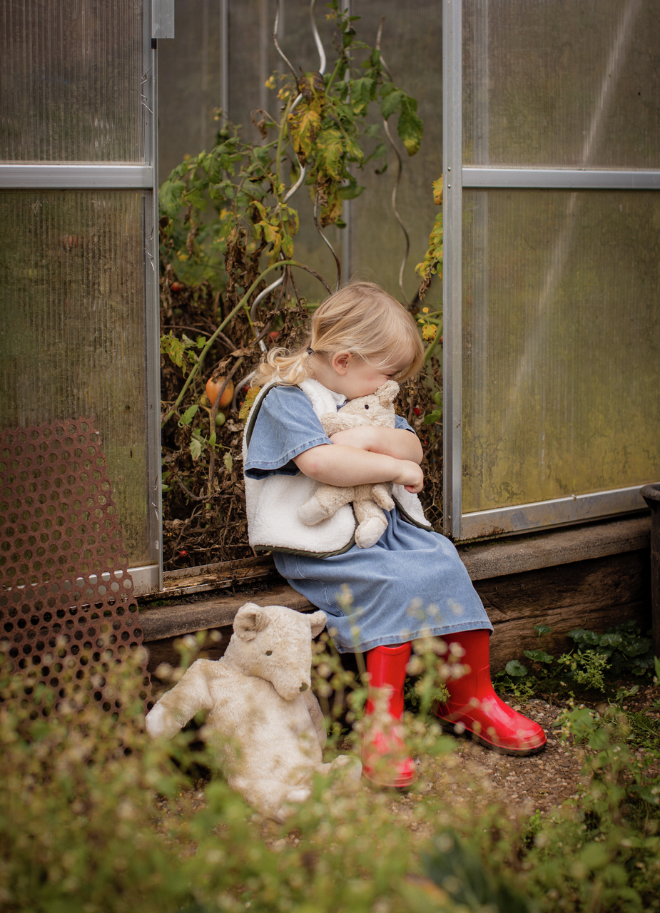 Cuddly Animal Bear large | linen