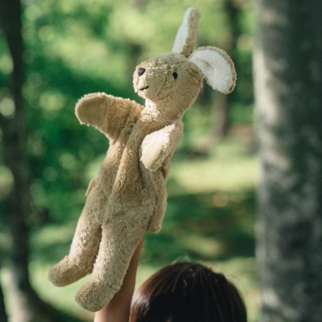 Handspielpuppe Hase 