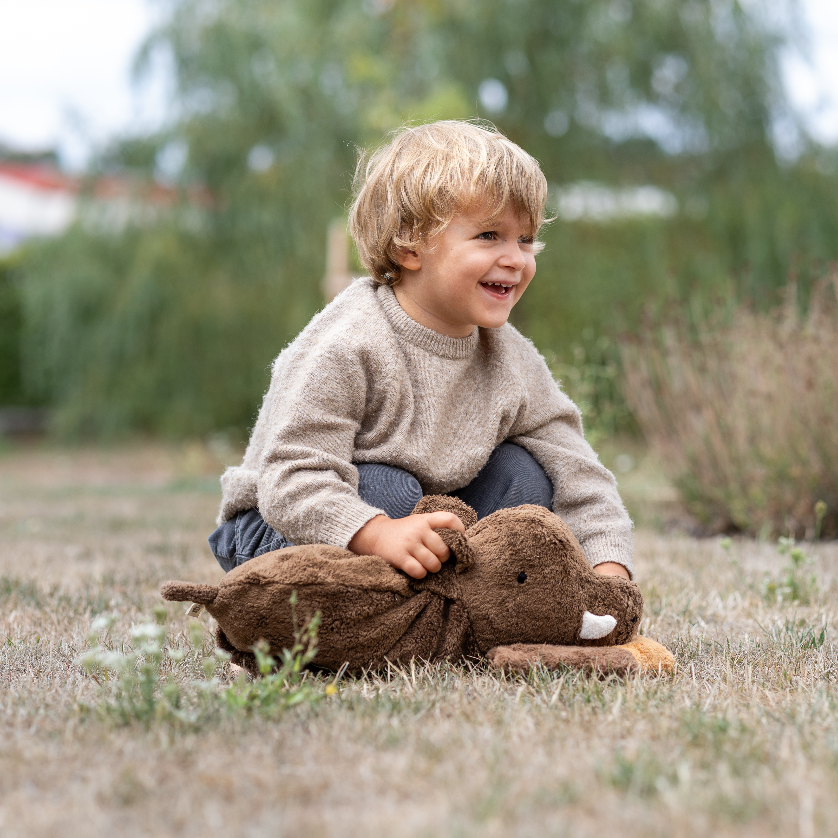 Kuscheltier Wildschwein groß